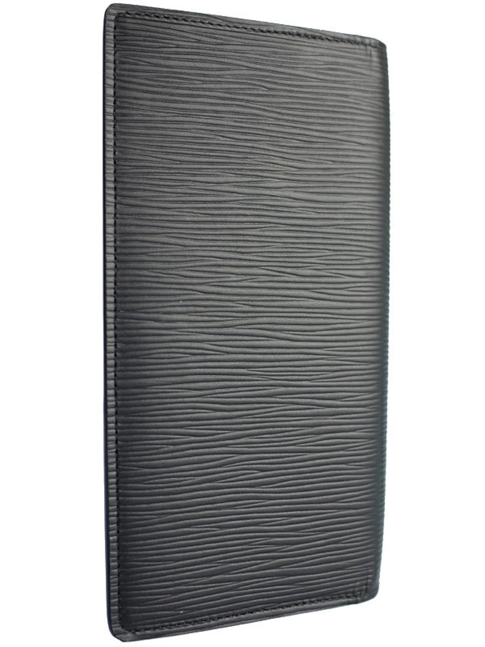 Louis Vuitton Wallet Long fold Brazza Portefeuille Bi Epi Black